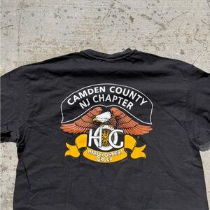 Harley Owners Group Camden County NJ Chapter T-Shirt – Black